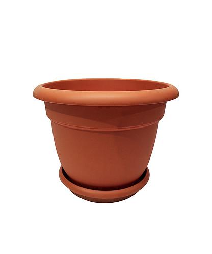 MACETERO PLASTICO # 3 CON BASE