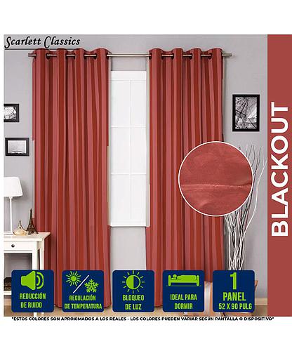 CORTINA PARA SALA BLACKOUT SOLARIS 52 X 90 PULG SCR-2740-BLUSH